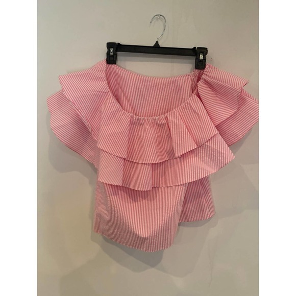 Lilly Pulitzer Trixie one shoulder top - Picture 5 of 6